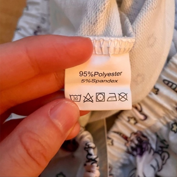 NWT UNICORN DOG & STARS PJ  PANTS - M - Picture 8 of 11